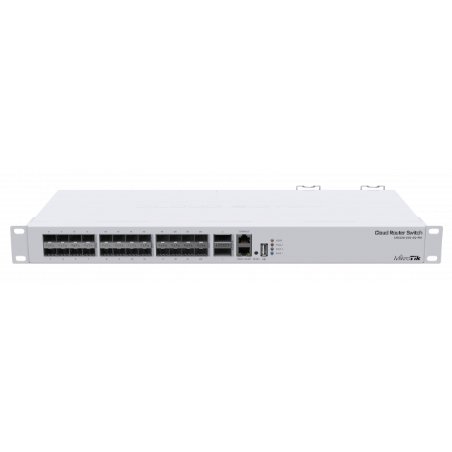 CRS326-24SPlus2QplusRM Cloud Router Switch 326-24S+2Q+RM 24xSFP + 10g, 2xQSFP+ 40G , L5 Rack Mount